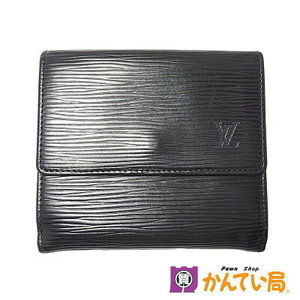 Louis Vuitton Pochette Accessoires Accessory Pouch Bag Epi Noir Black